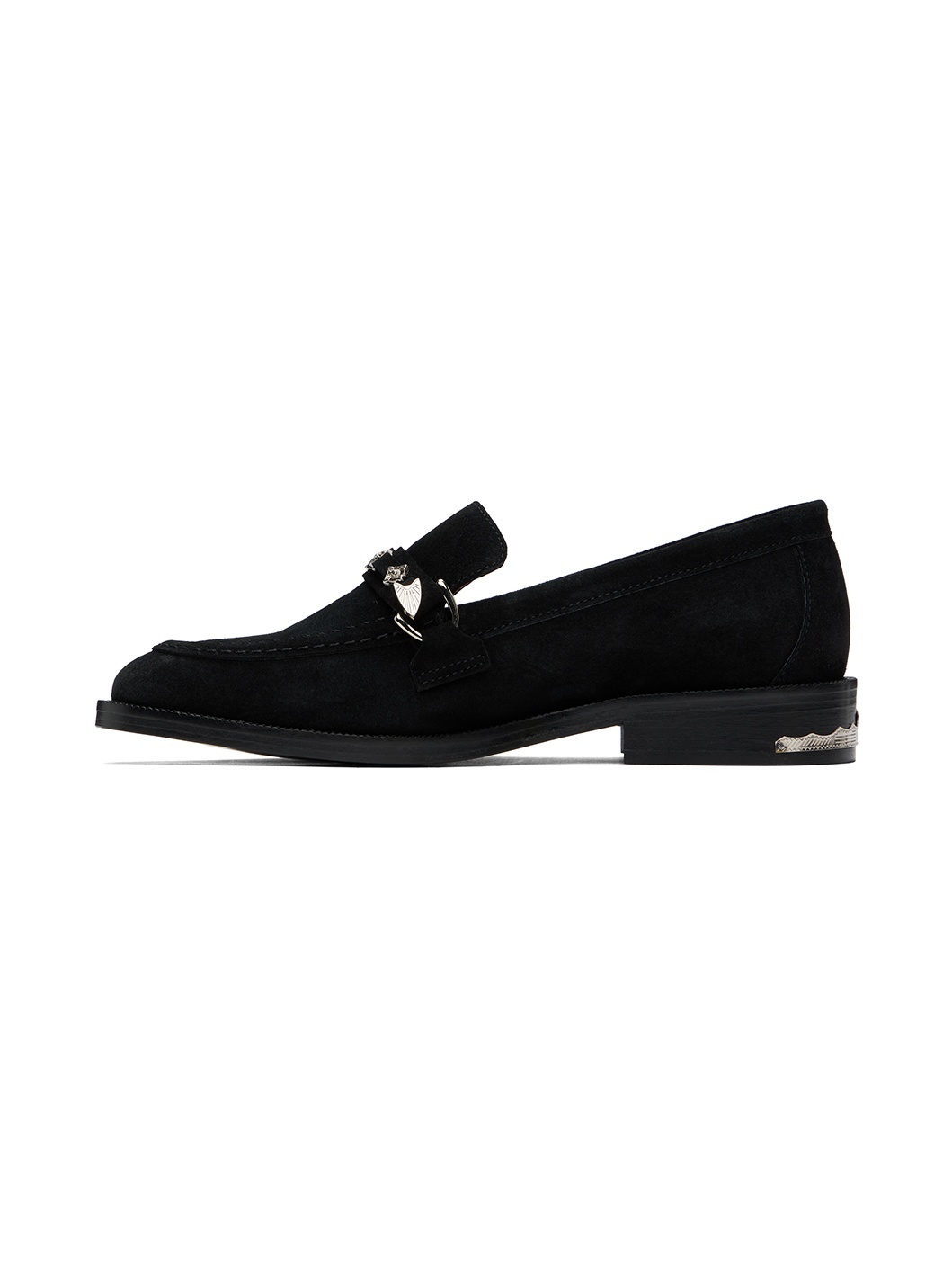 Black Suede Loafers - 3