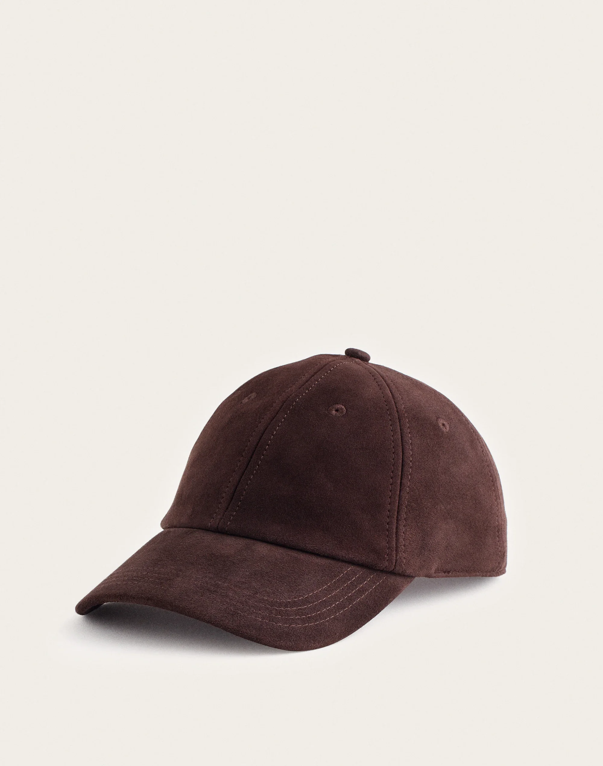 Suede Baseball Hat - 1