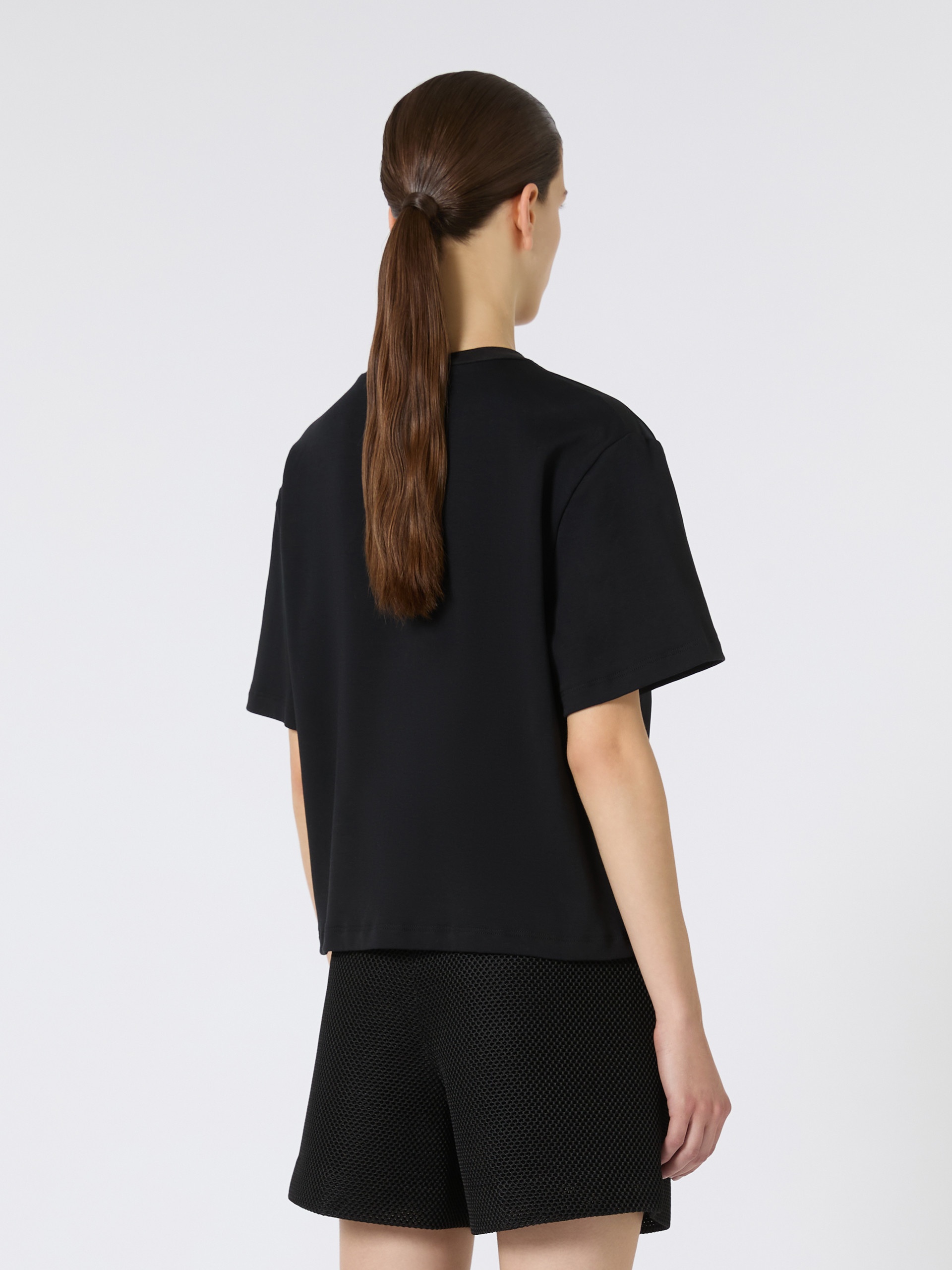 COLLE Jersey T-shirt with maxi bow - 4