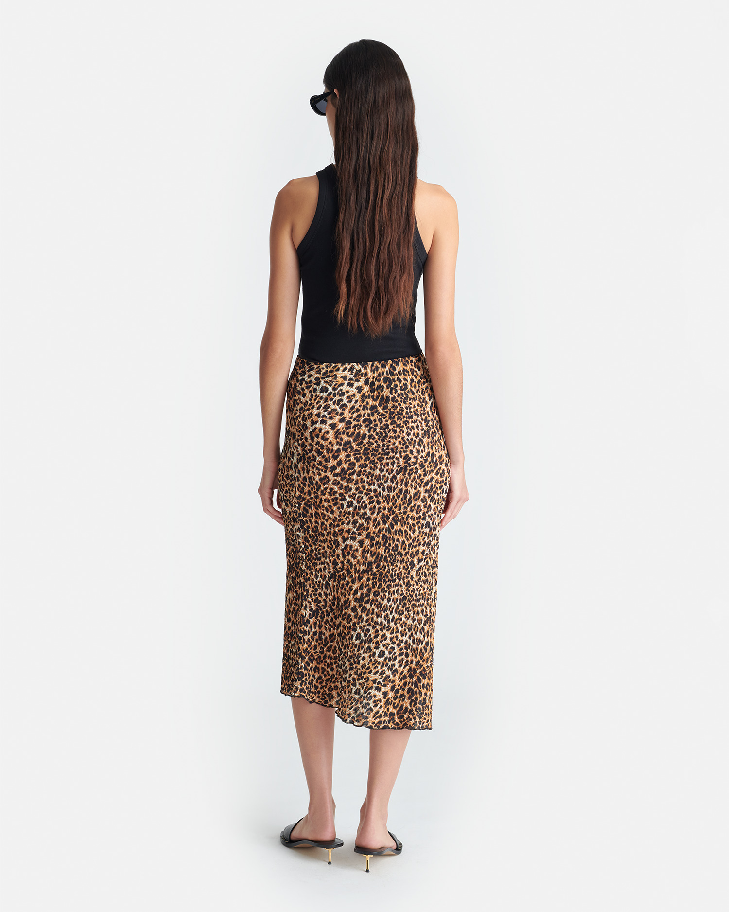 Printed Midi Skirt - 2