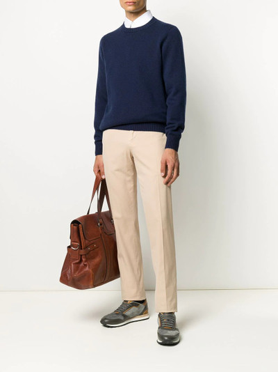 Brunello Cucinelli crewneck knit jumper outlook