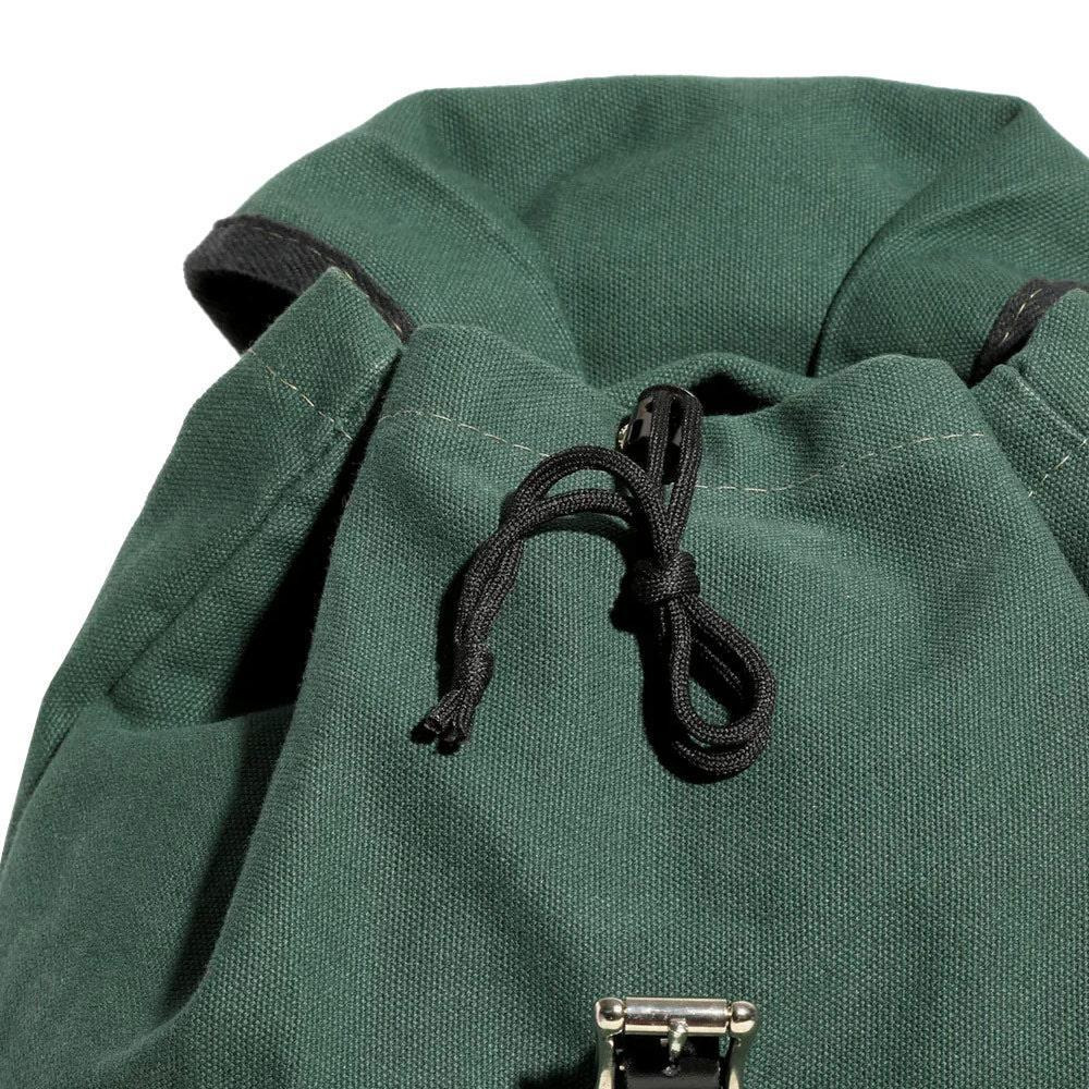 18oz Canvas Day Pack 'Hunter Green' - 5