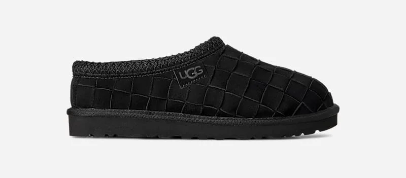 ® Men's Tasman Woven Sheepskin in Black - 1