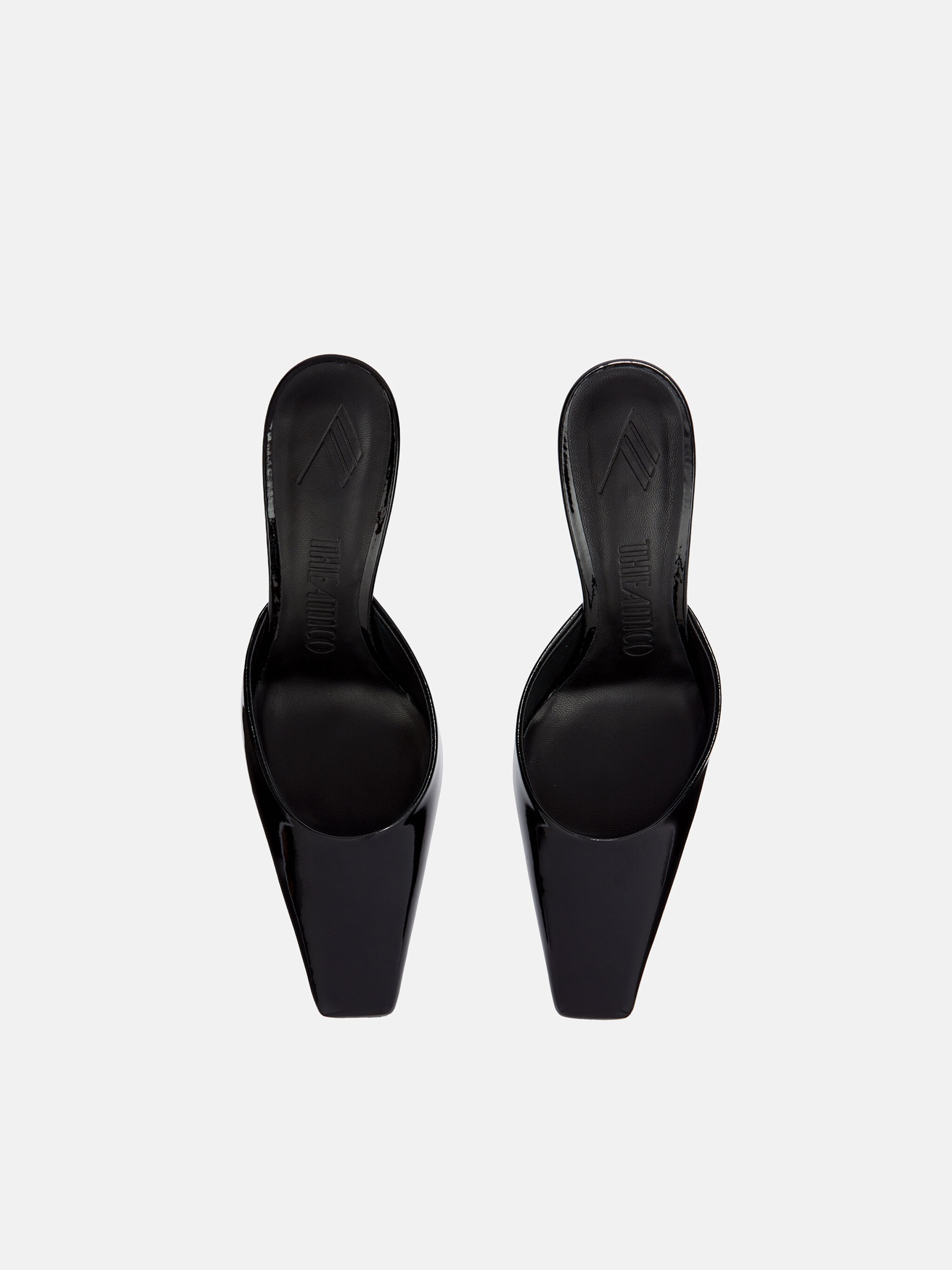 ''JUNO'' BLACK MULE - 3