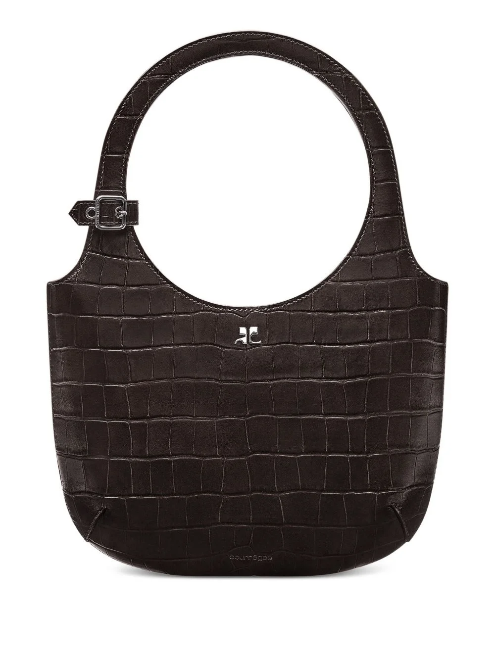 Holy crocodile-effect tote bag - 1
