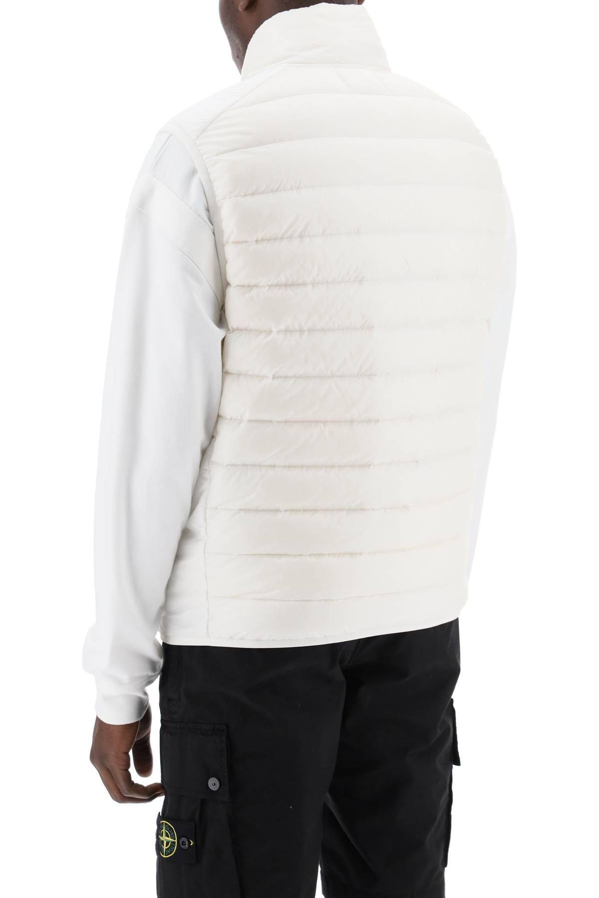 LIGHTWEIGHT PUFFER VEST IN R-NYLON DOWN-TC - 4