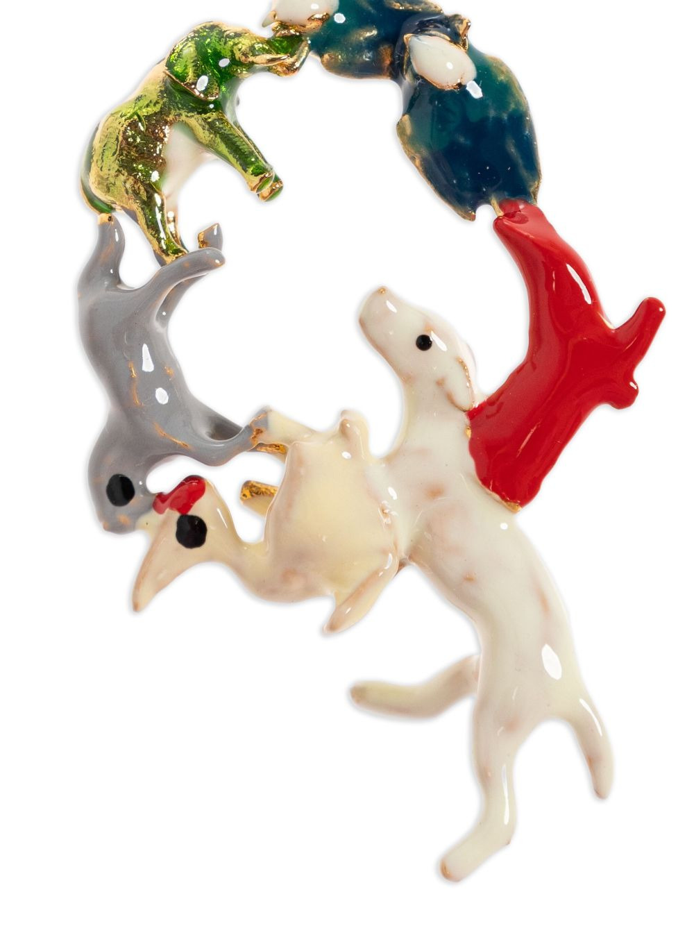 animal-circle pendant - 2