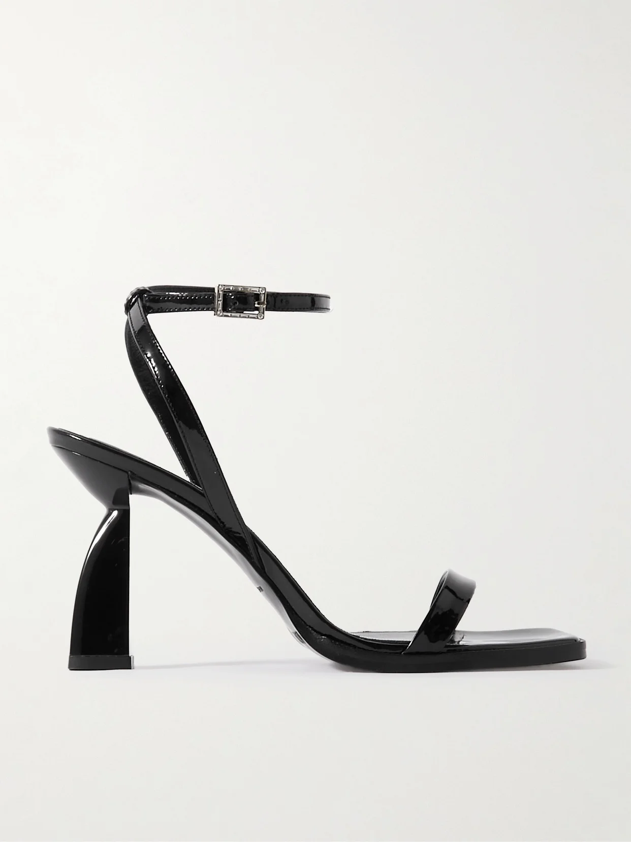 Angel E Patent Leather Sandals - 1