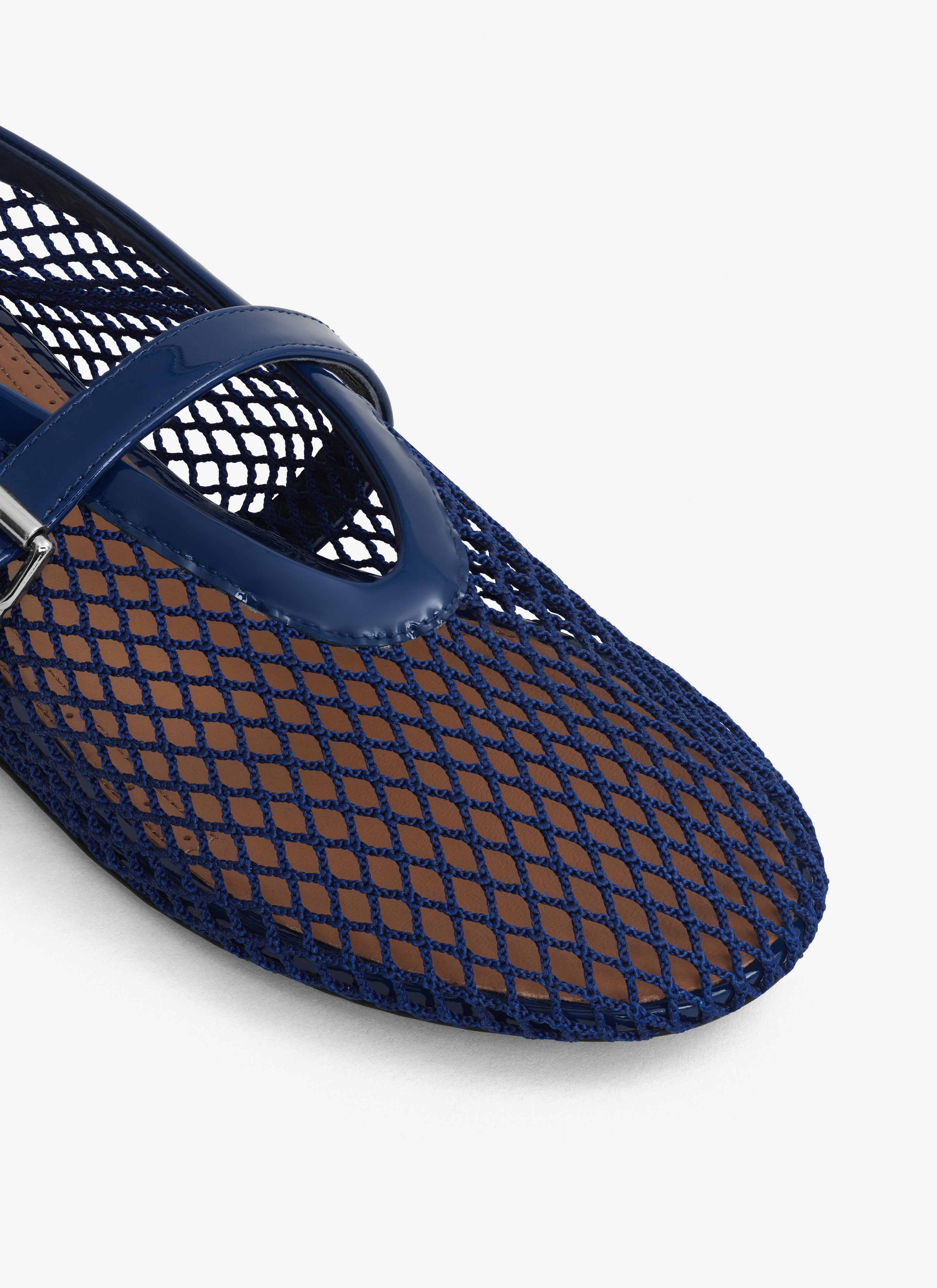 BALLET FLATS IN FISHNET - 4