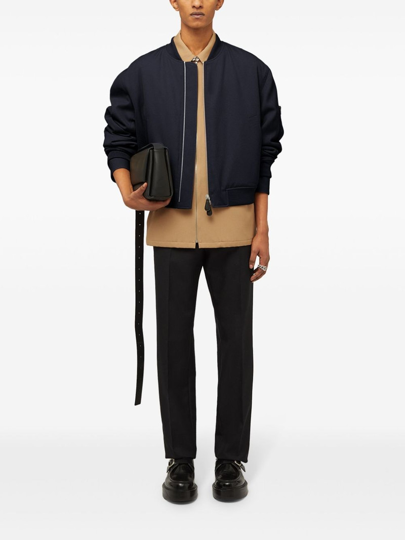 Jil Sander padded bomber jacket outlook