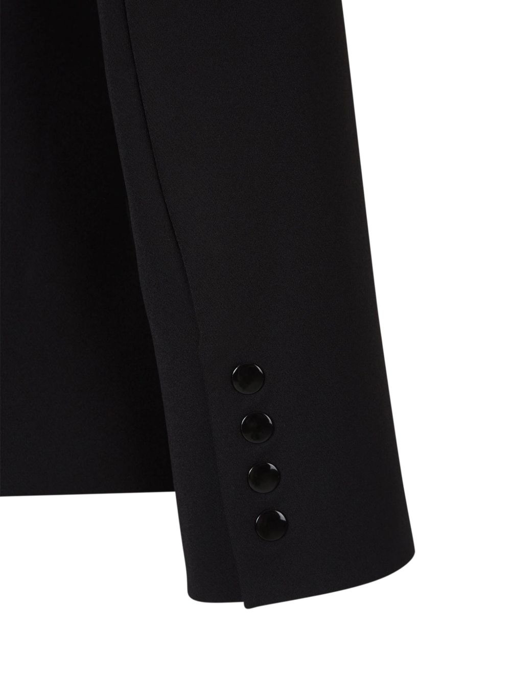 zip pocket single-breasted blazer - 5