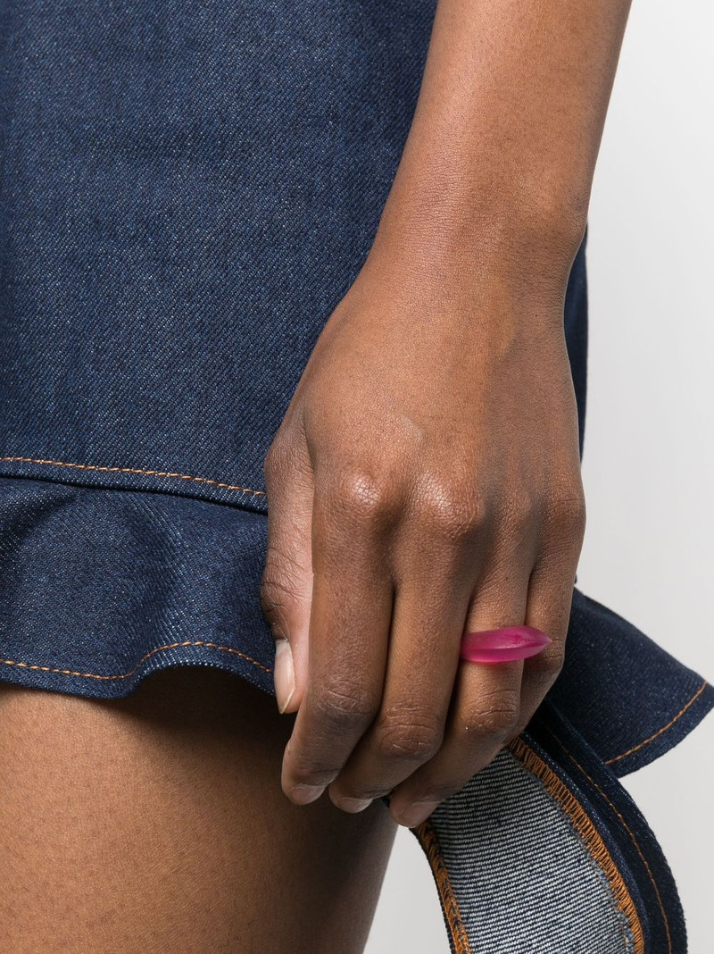 SAINT LAURENT gradient-effect finger ring outlook