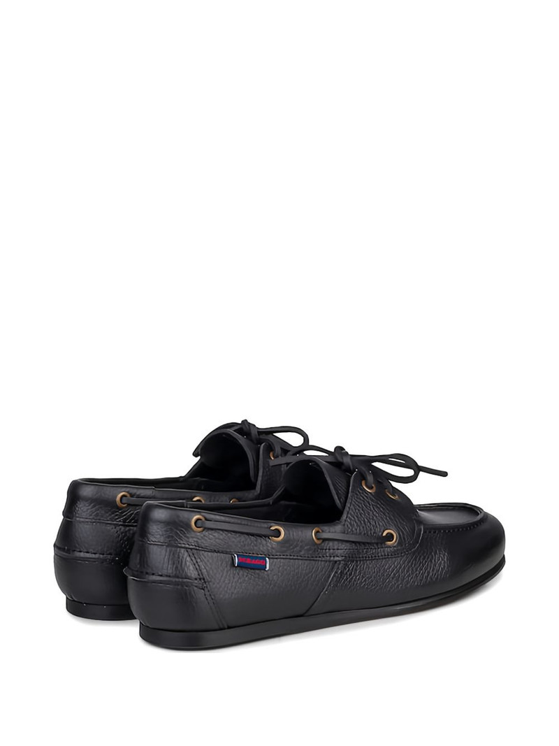 Owen Tumbled eyelet lace-up loafers 3