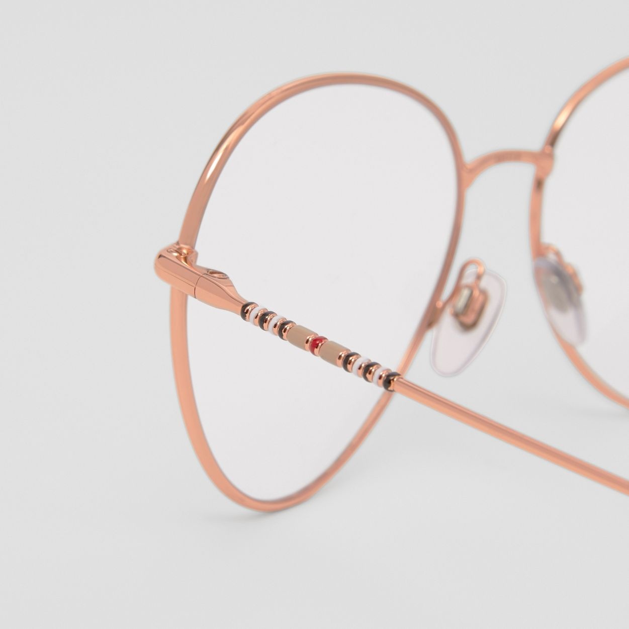 Icon Stripe Detail Pilot Optical Frames - 2