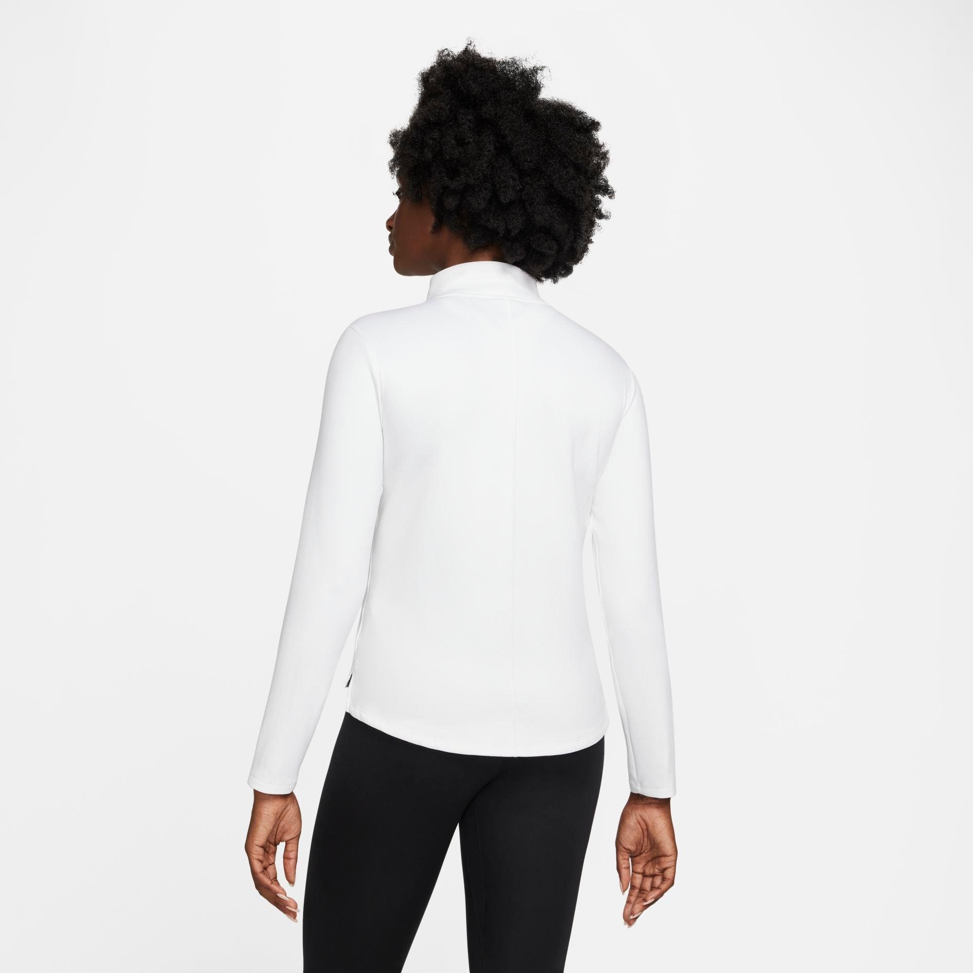 WOMEN'S NIKE THERMA-FIT ONE LONG-SLEEVE HALF-ZIP TOP - 2