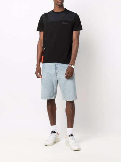 Herno panelled short-sleeved T-shirt outlook