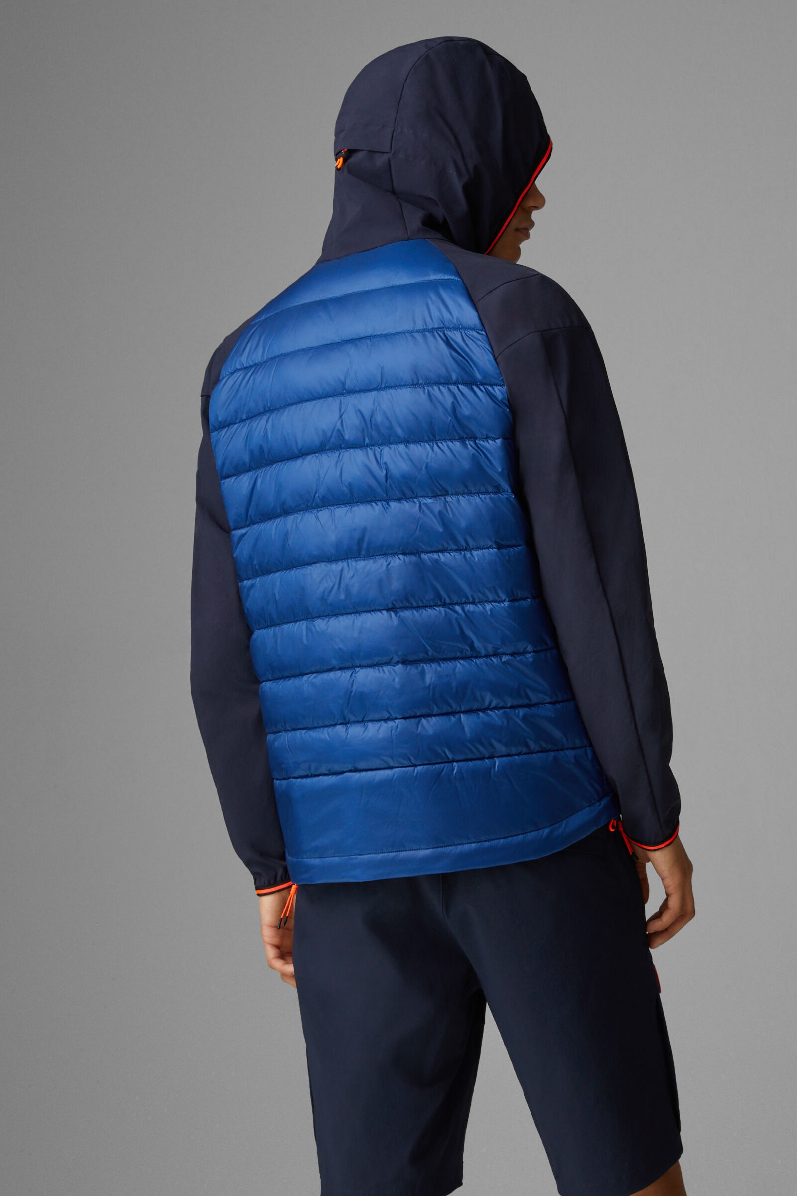 Kegan Hybrid jacket in Blue/Dark blue - 3