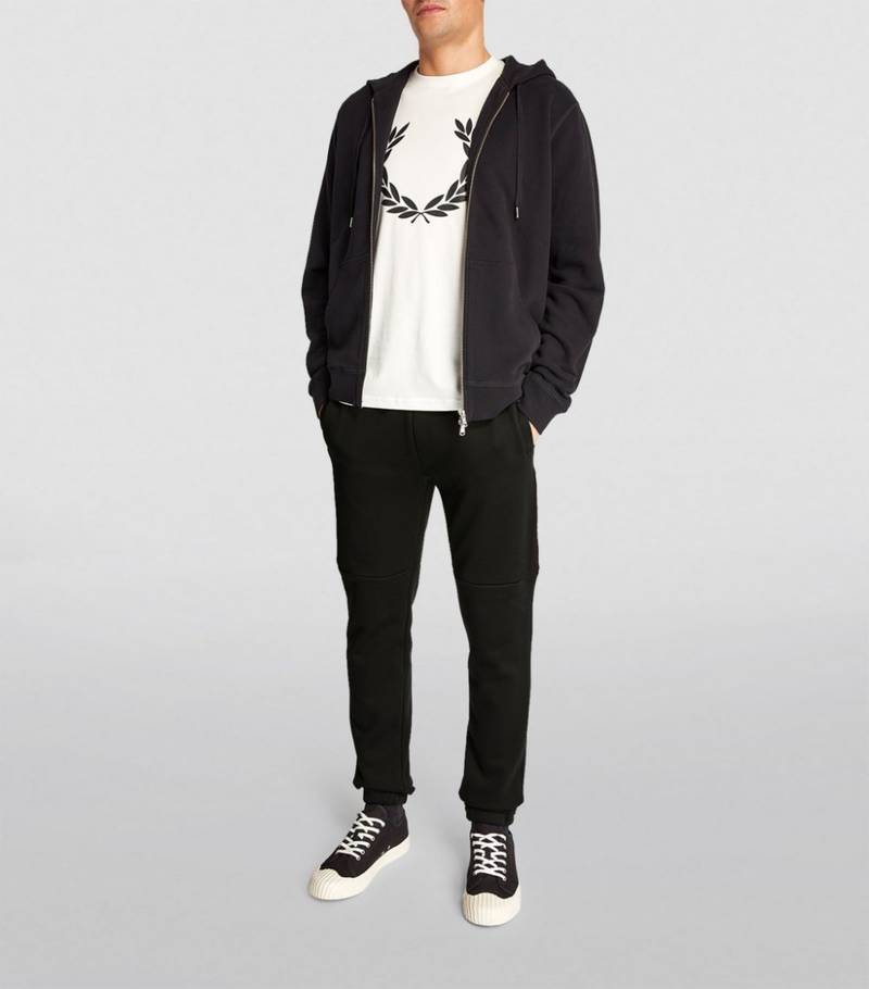 Fred Perry Logo-Patch Sweatpants outlook