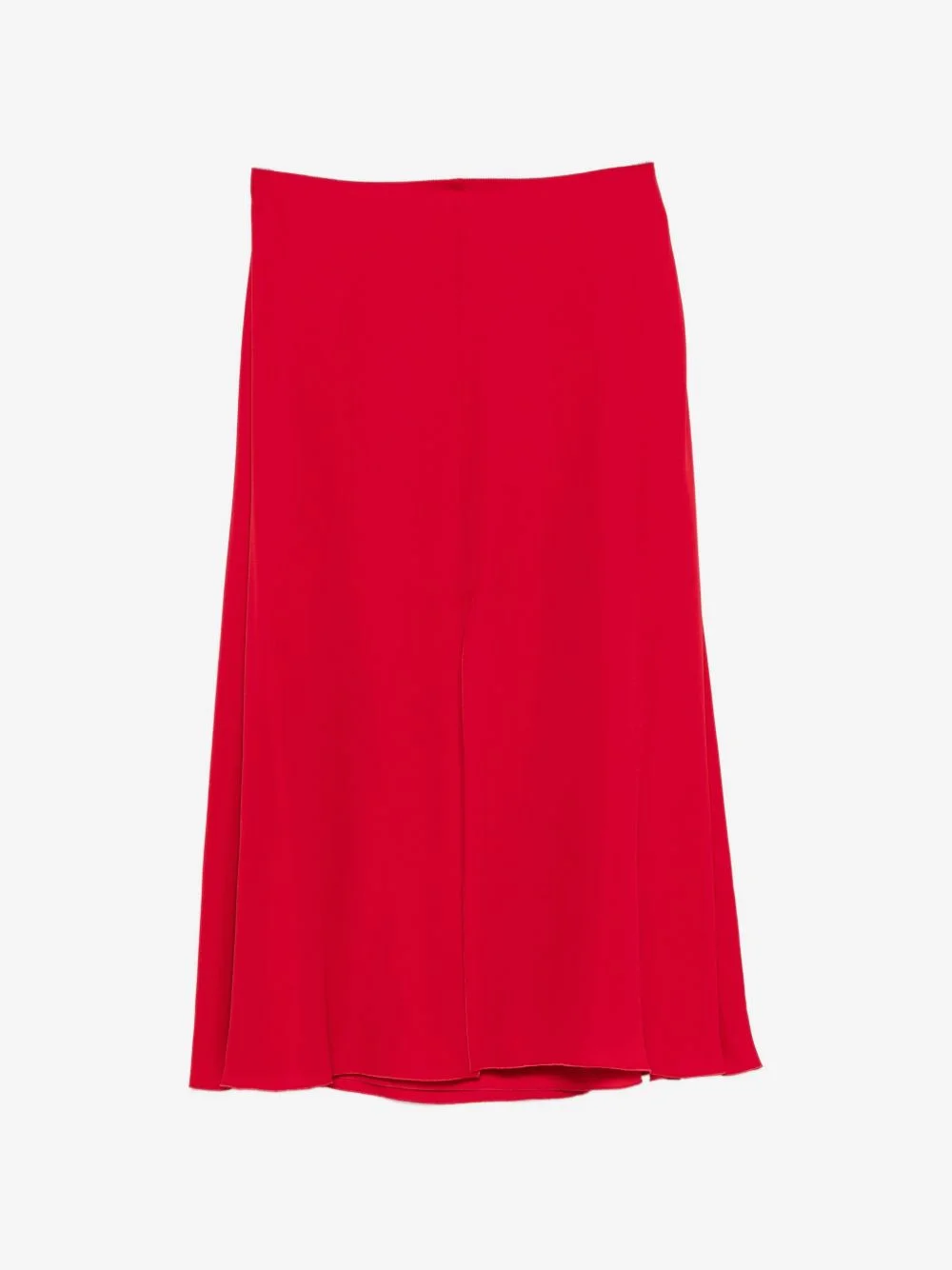 front-slit midi skirt - 1