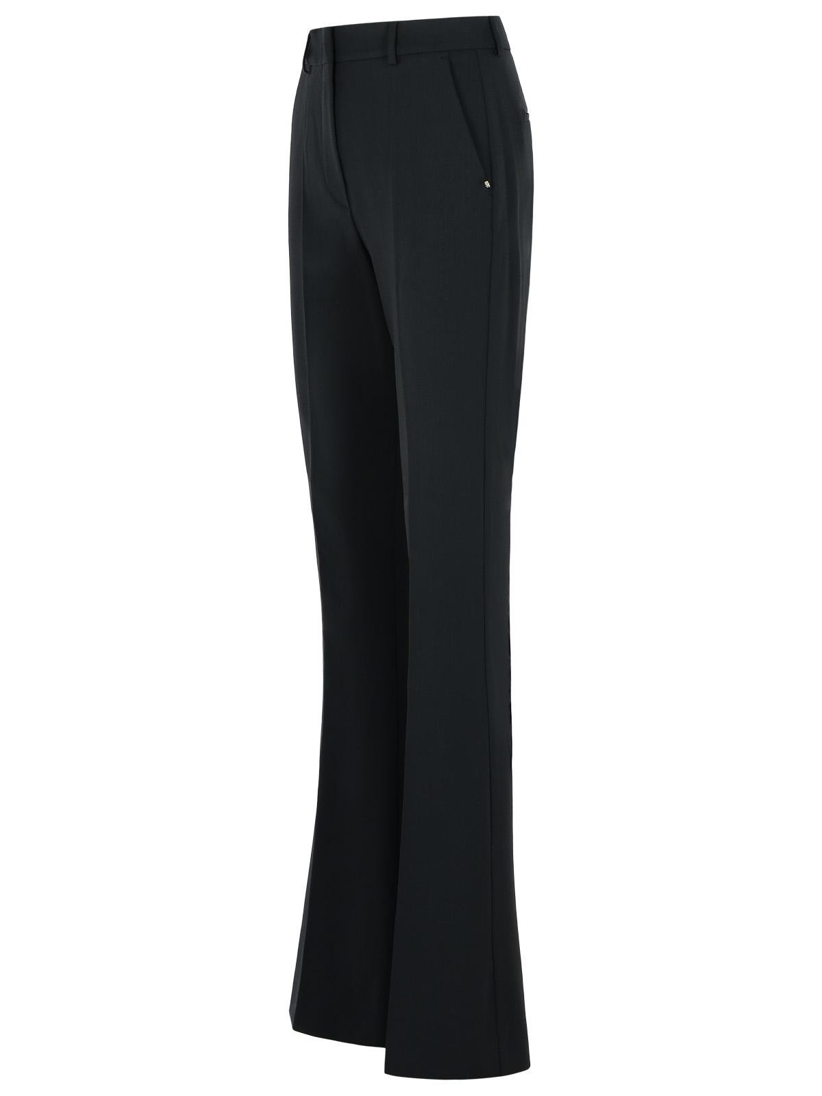 Sportmax Black Virgin Wool Trousers Women - 2