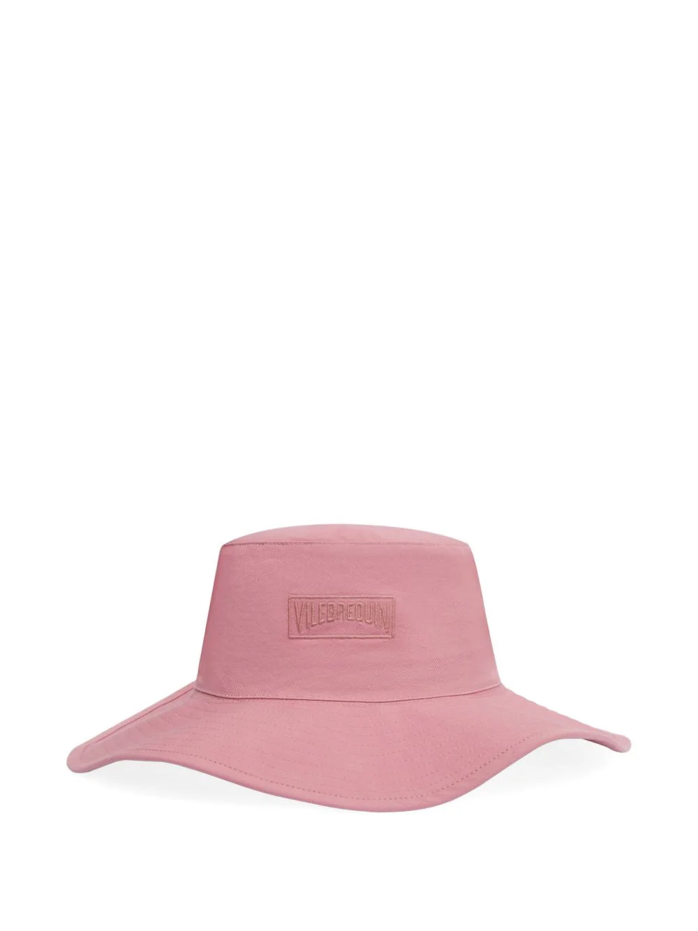 wide-brim bucket hat - 1