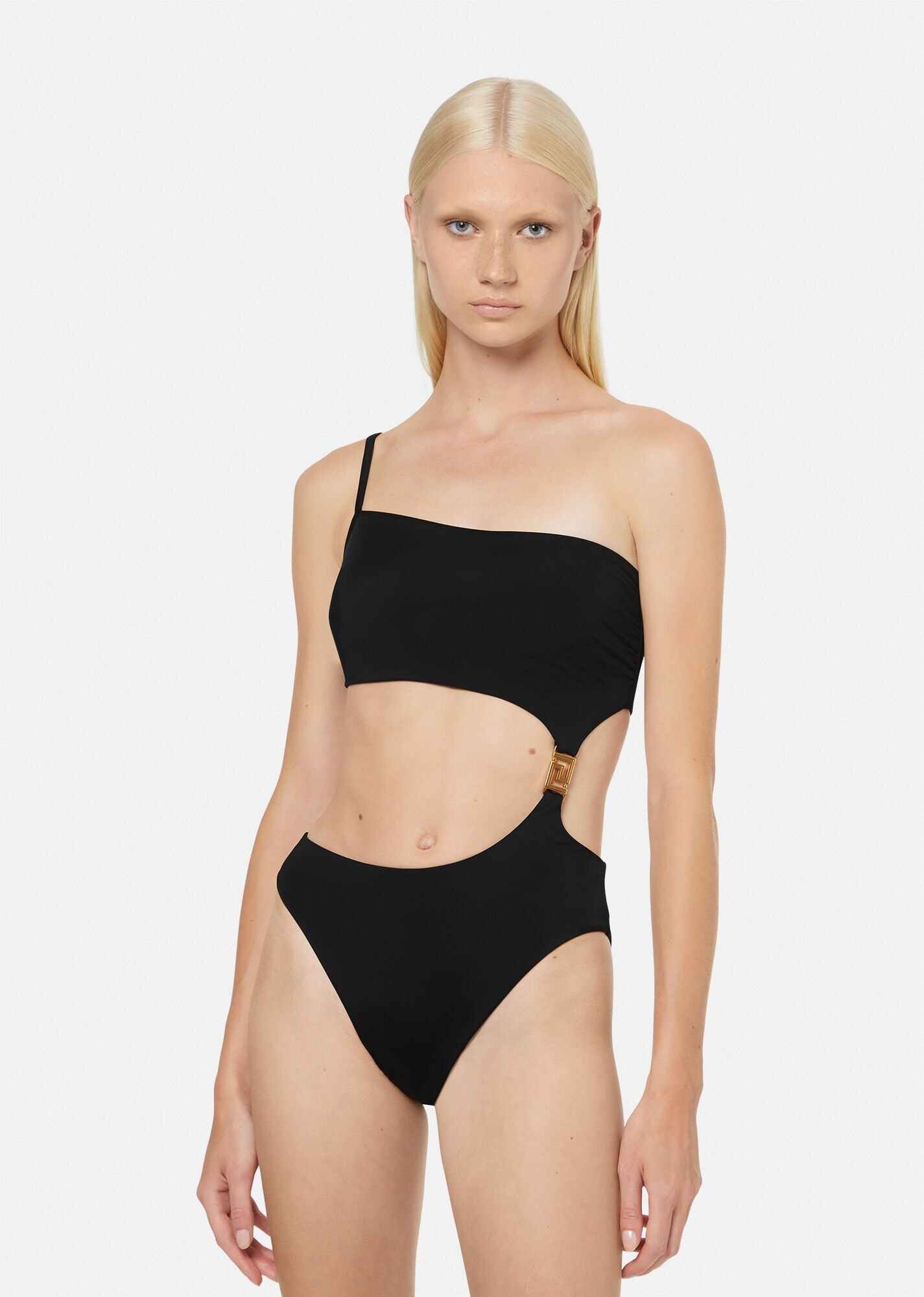 Greca Cut-out Swimsuit - 2