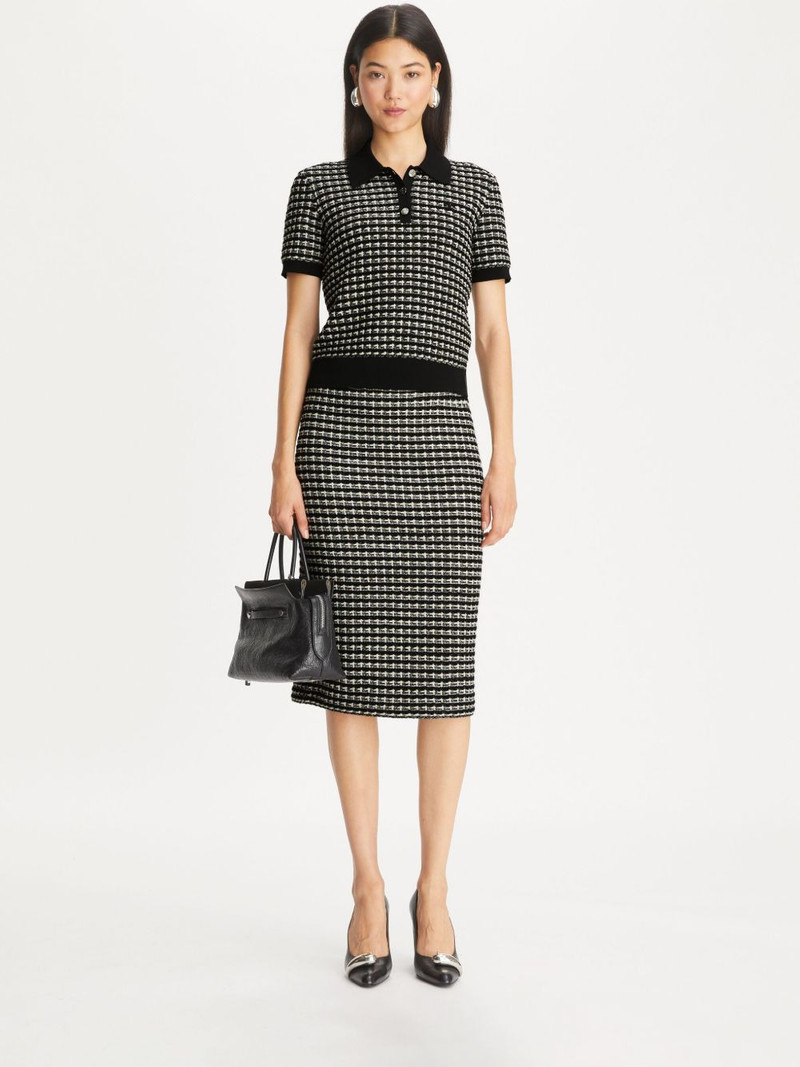 TORY BURCH jacquard skirt outlook