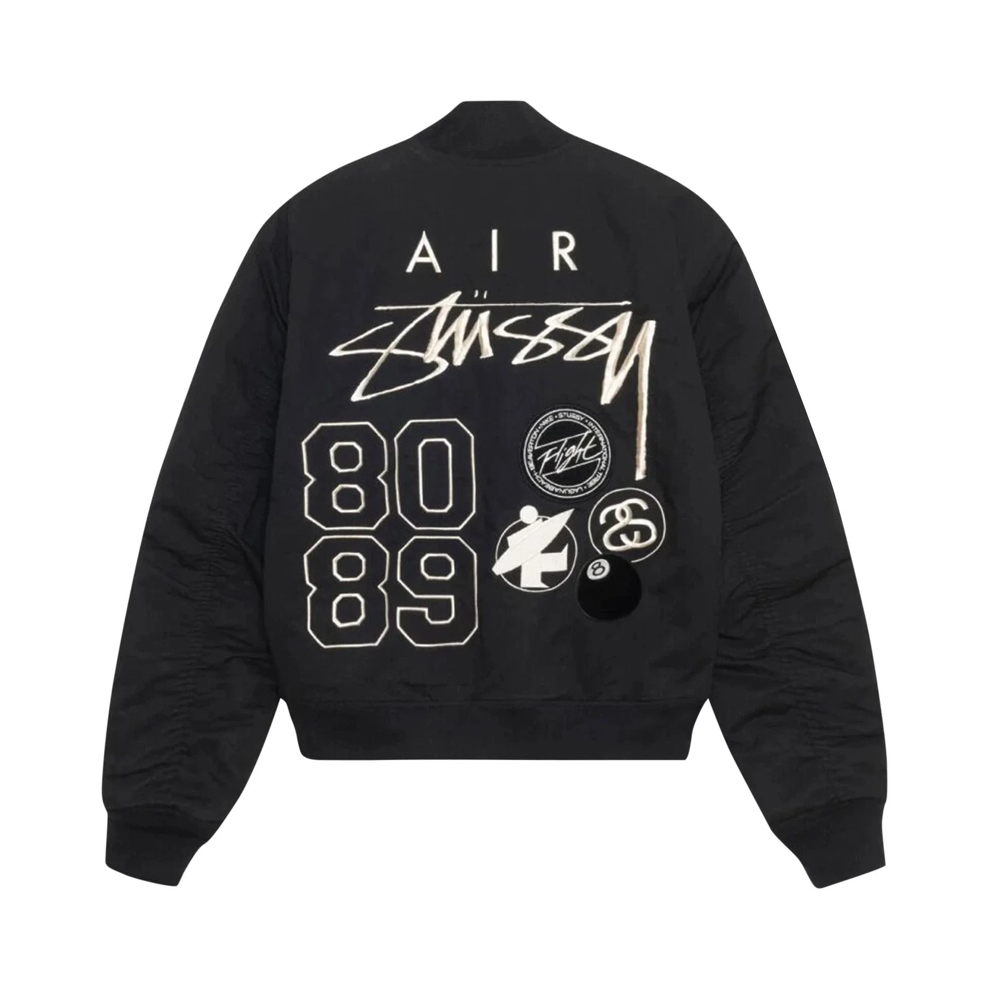 希少サイズStussy × NIKE reversible versity JK Stüssy Stussy x Nike Reversible Varsity Jacket 'Black/Sail