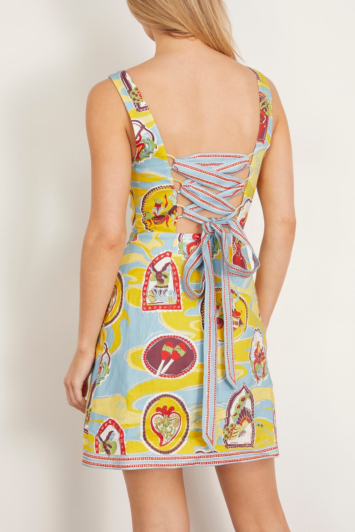 Emilio Mini Dress in Multi - 4