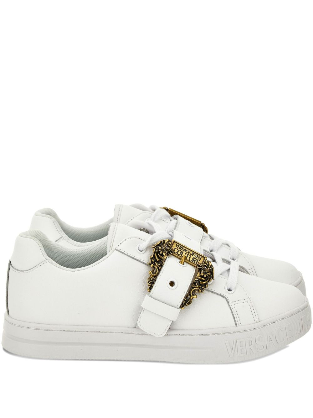 buckle-detail sneakers - 1
