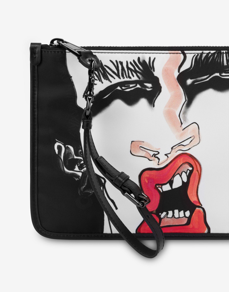 TONY VIRAMONTES ARCHIVE NYLON CLUTCH 4