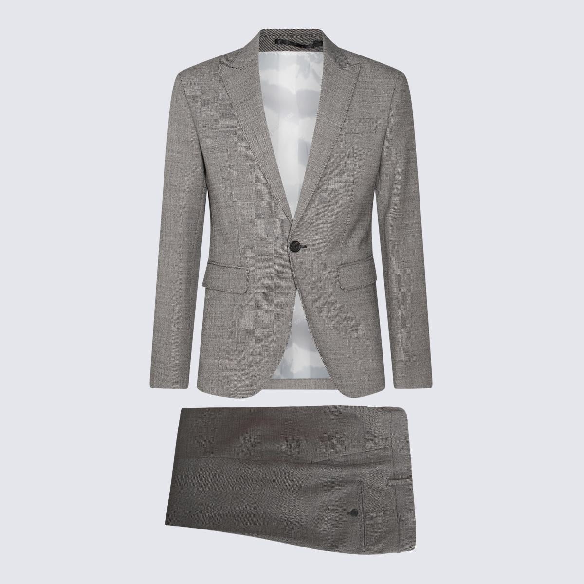 Dsquared2 Grey Suits - 1