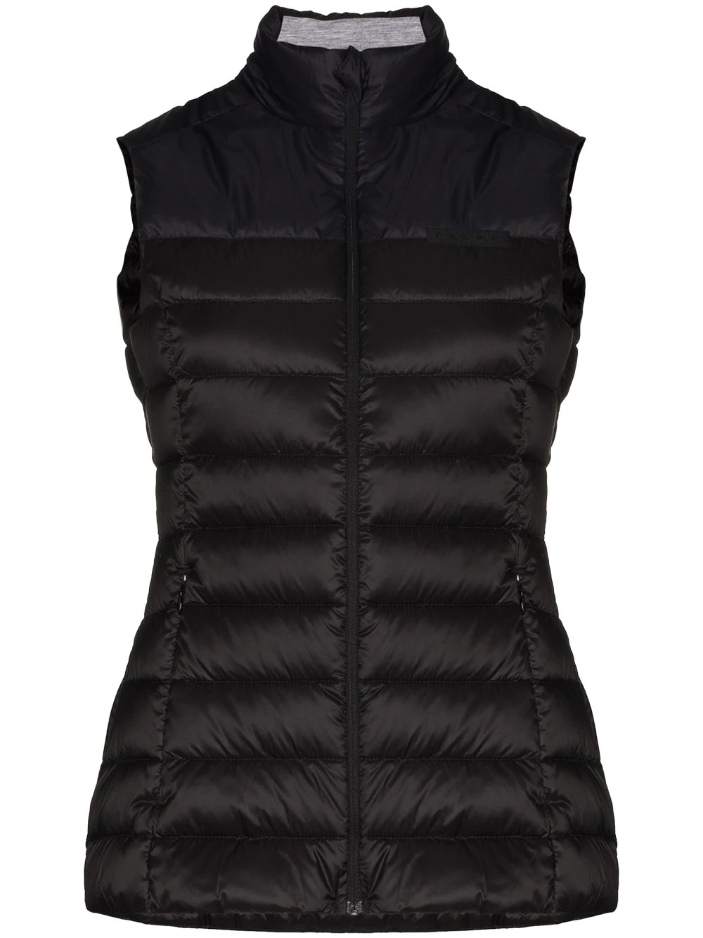 quilted down gilet - 1