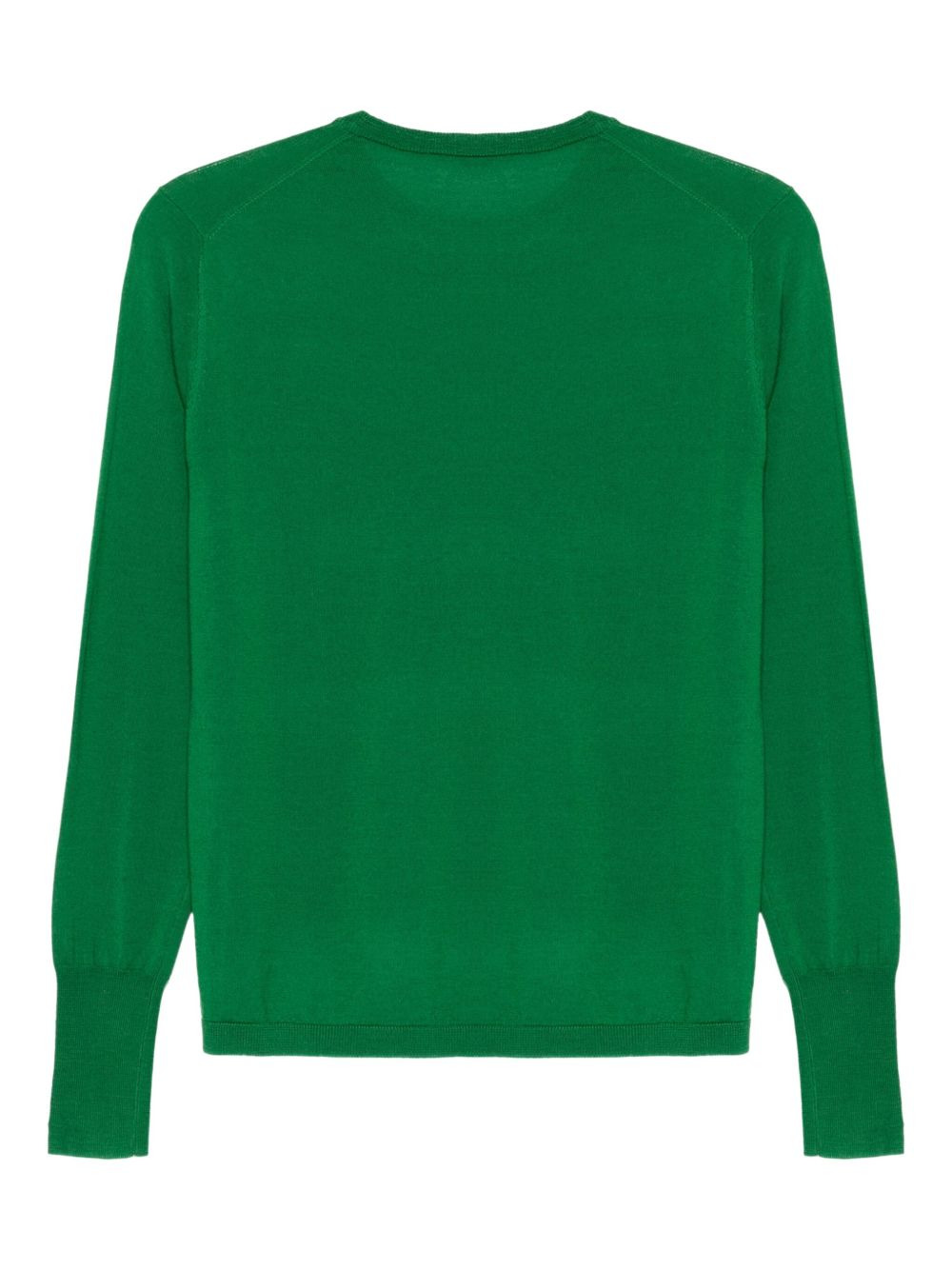 wool round-neck sweater - 2