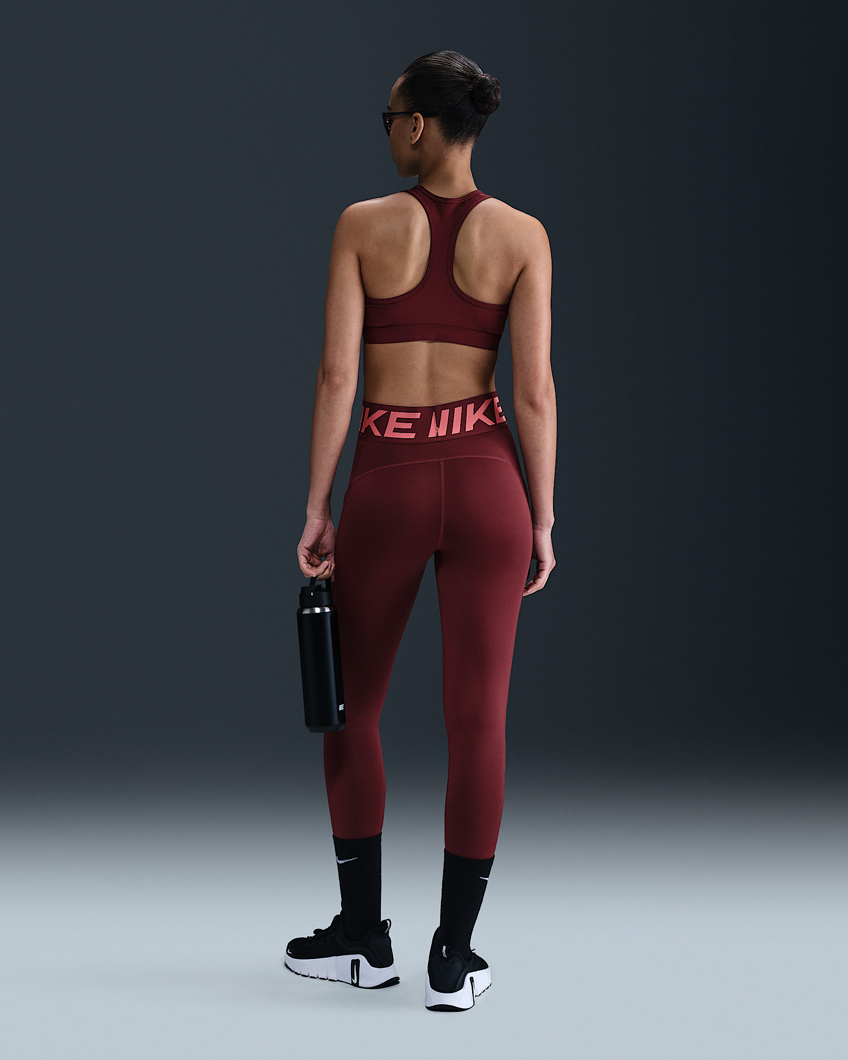 Nike Pro Sculpt Women's High-Waisted 7/8 Leggings with Pockets - 4