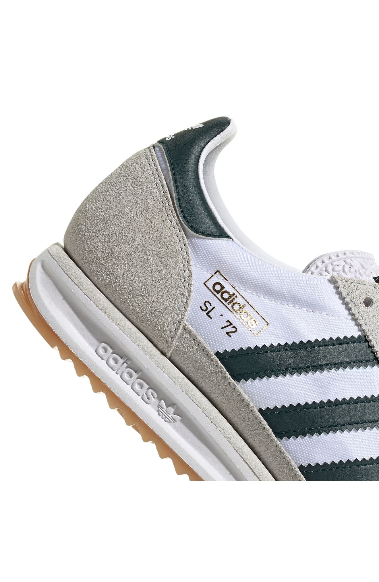 adidas SL 72 RS Sneaker in White/aurora Ivy/crystal White at Nordstrom - 9