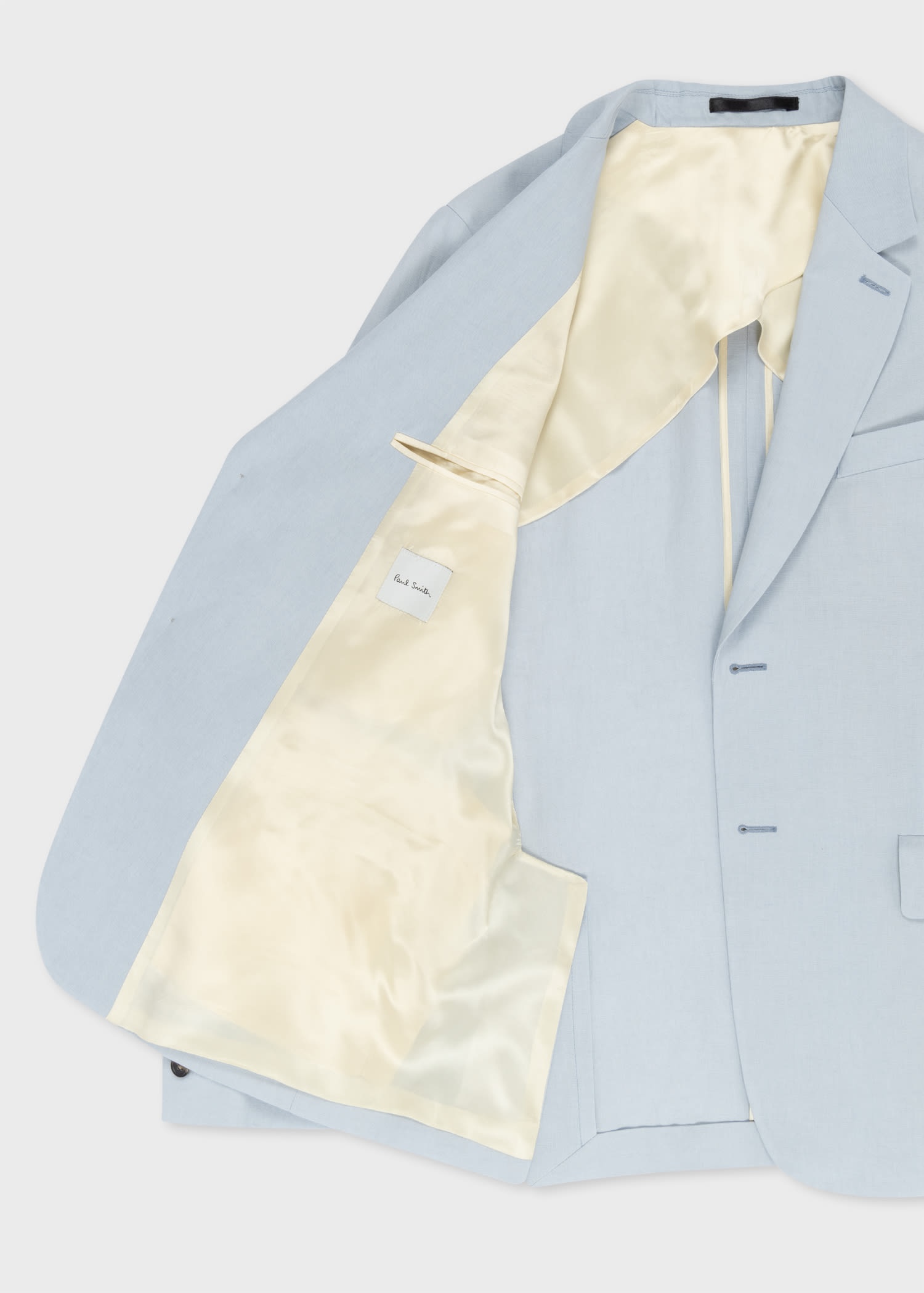 Tailored-Fit Linen Suit - 4