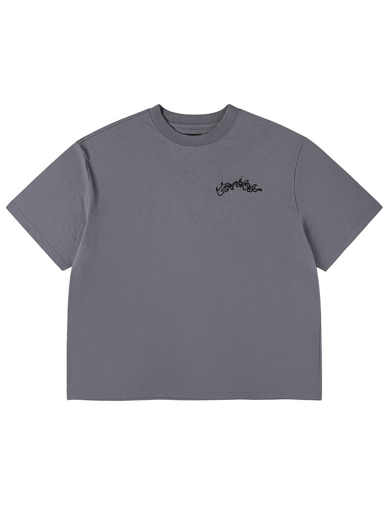 EVISU Skull Samurai Embroidery T-shirt outlook