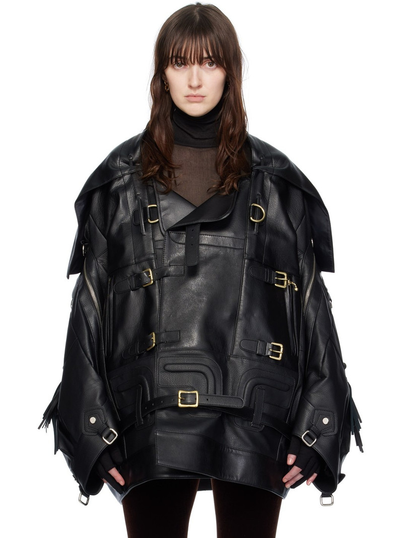 mixed-hardware buckled jacket 1