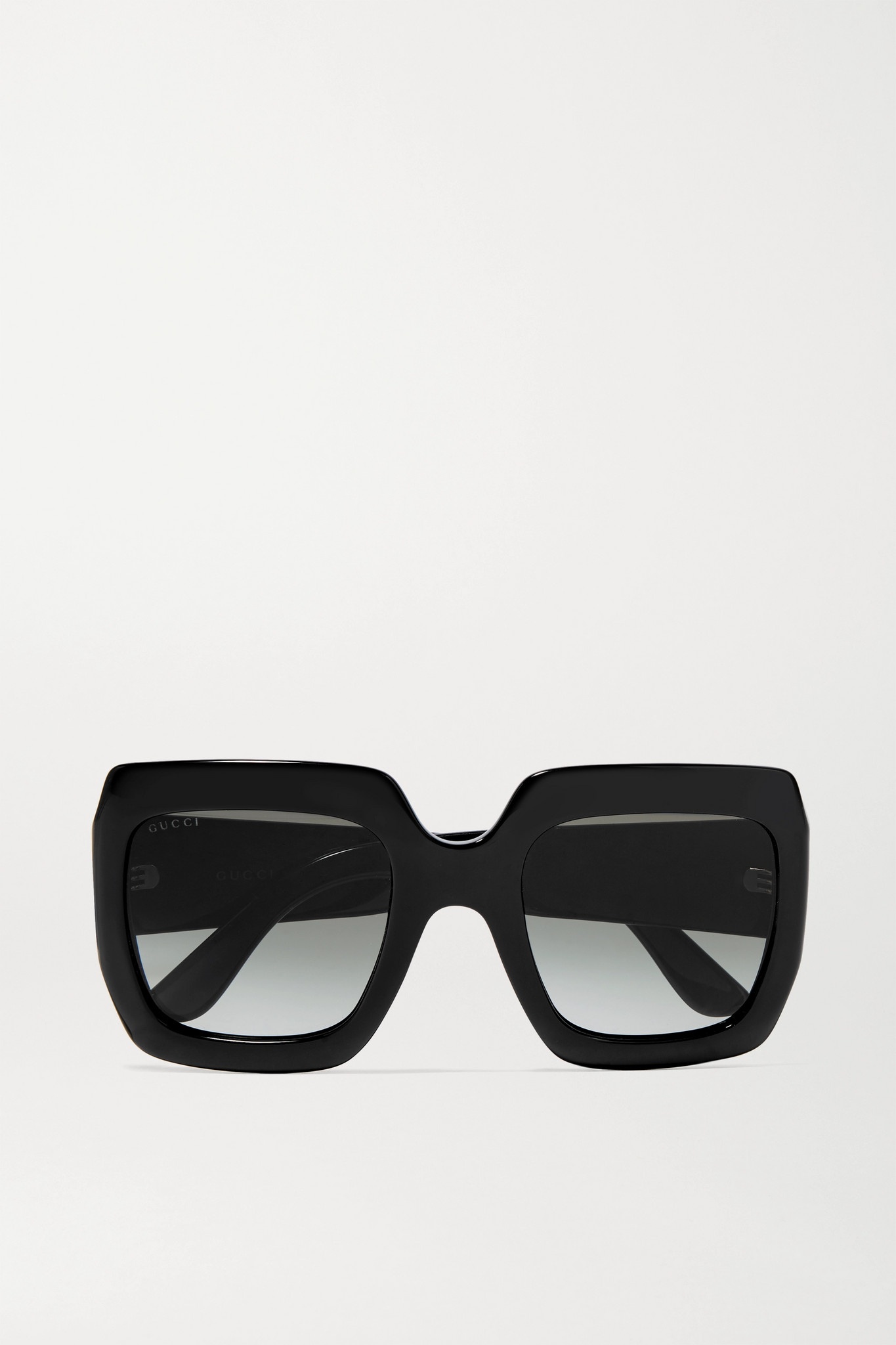 Pop Web oversized square-frame acetate sunglasses - 1