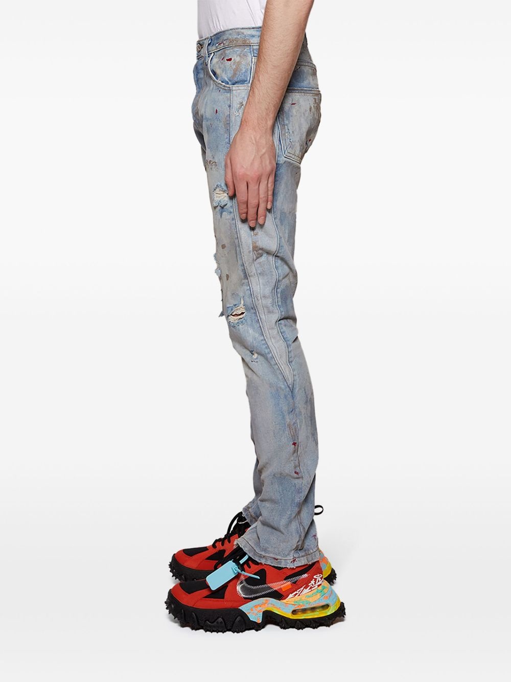 Painted Repented jeans - 4