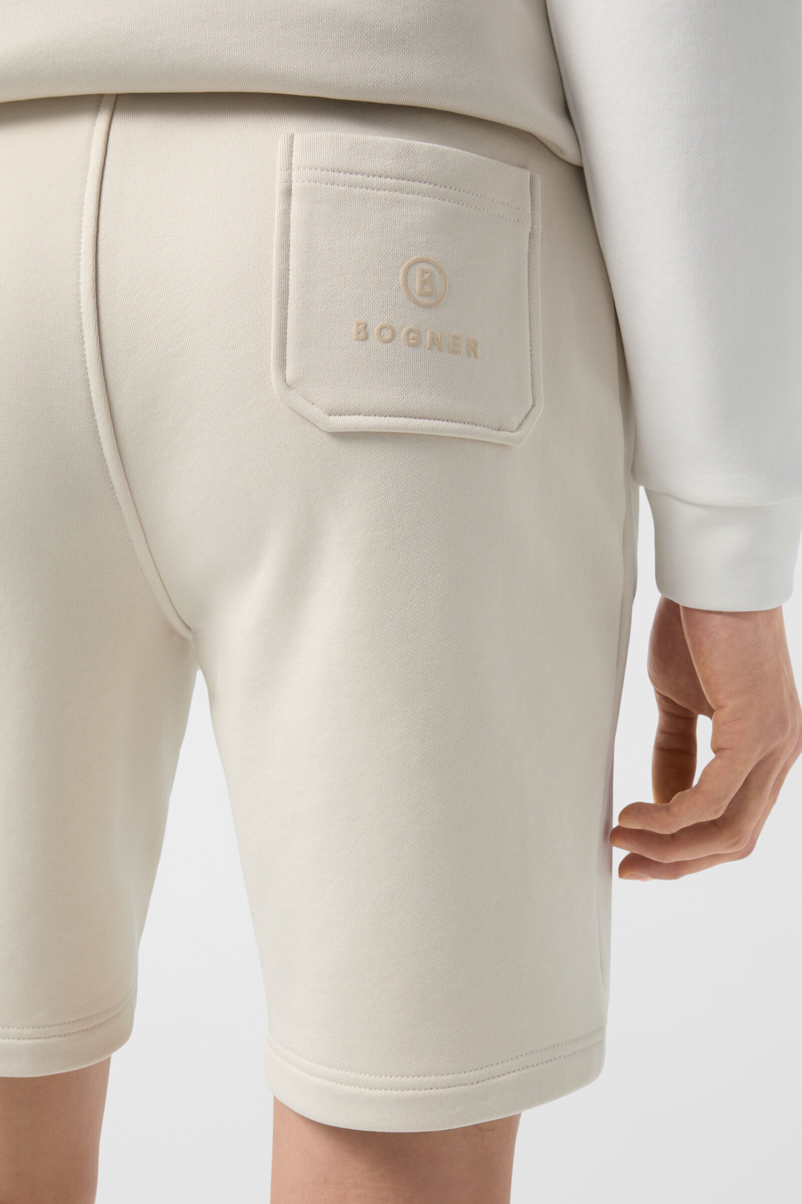 Loys sweatshorts in Sand - 6