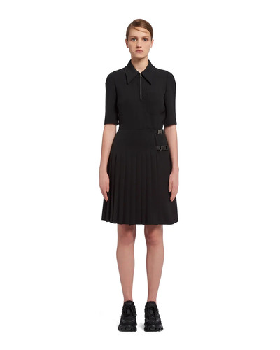 Prada Technical broadcloth dress outlook