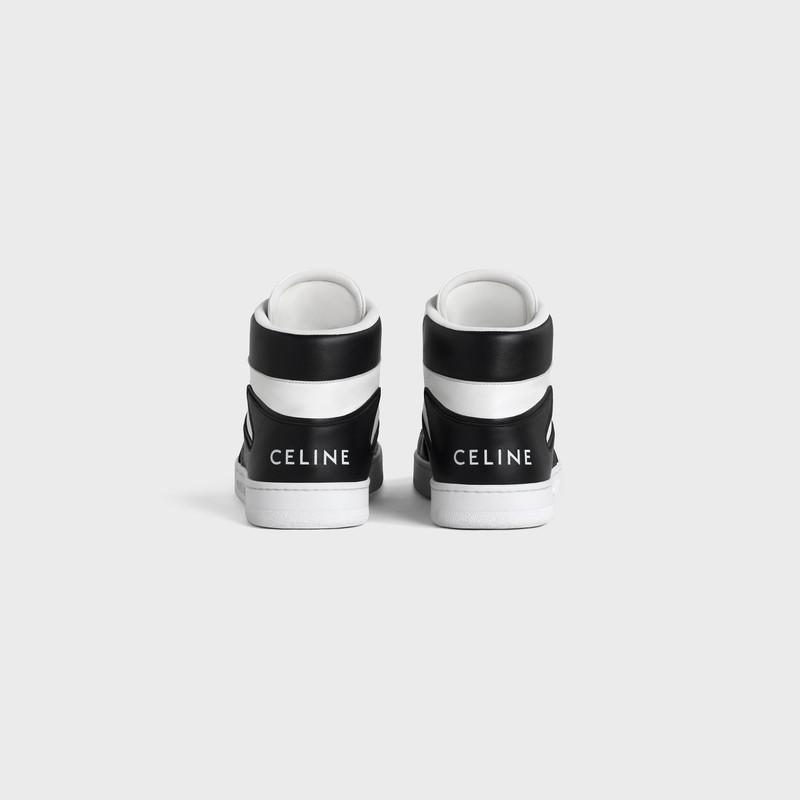 CELINE CT-01 "Z" TRAINER HIGH TOP sneaker in CALFSKIN outlook