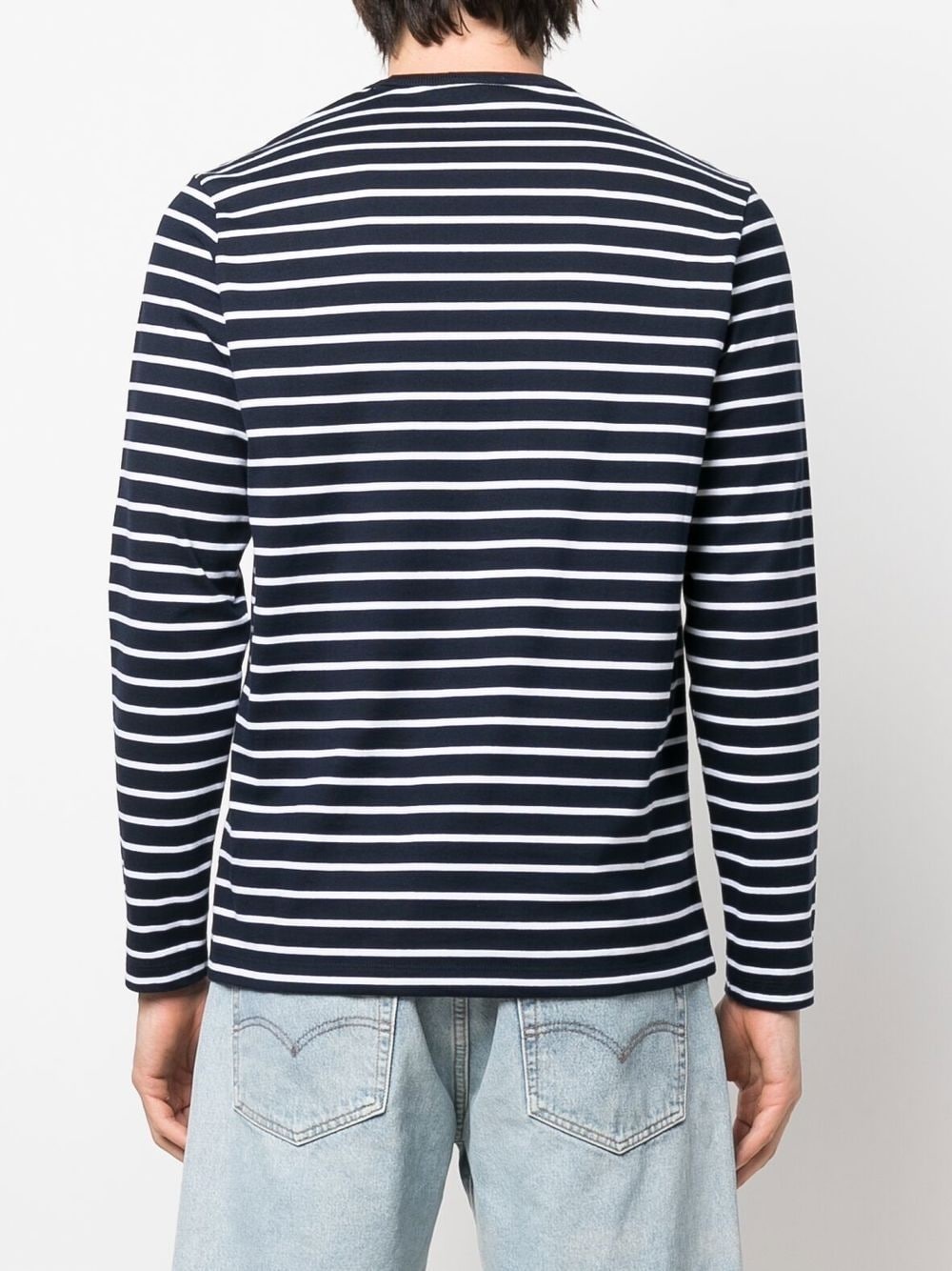 LOGO-PRINT STRIPED T-SHIRT - 4