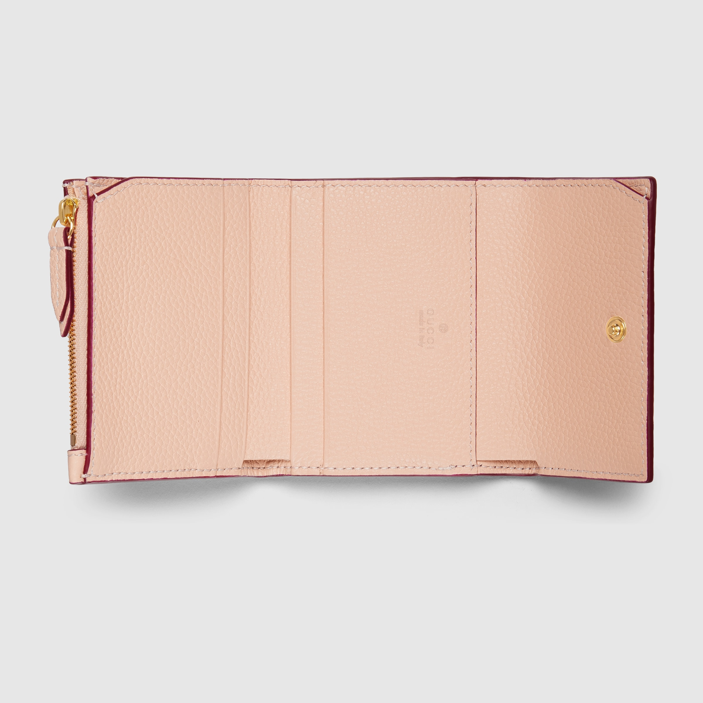 GG Marmont bi-color mini wallet - 2