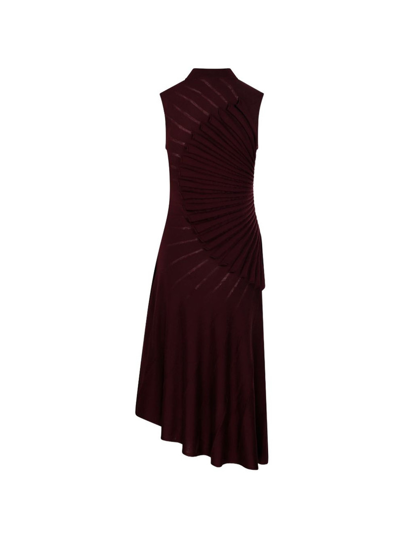 Alaïa asymmetric sleeveless dress outlook