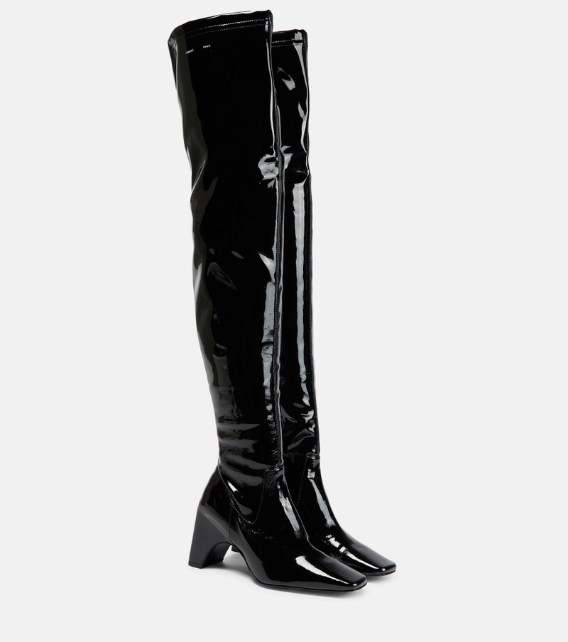 PVC over-the-knee boots 1