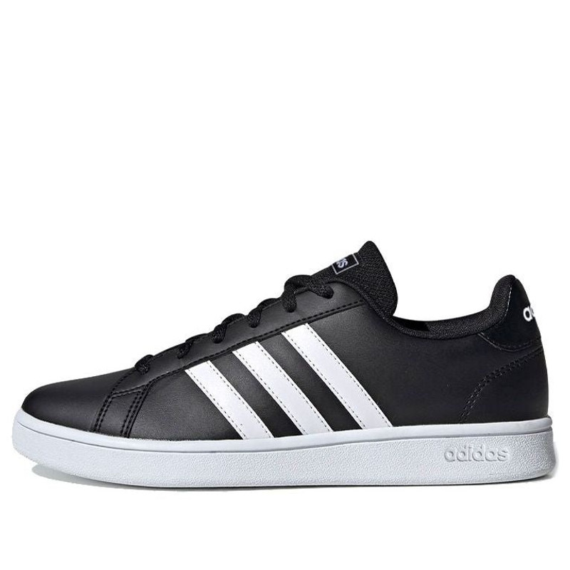 (WMNS) adidas Grand Court Base 'Black White' EE7482 - 1