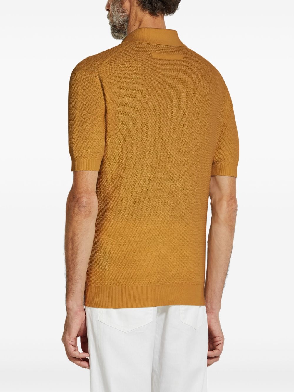 cotton polo shirt - 4